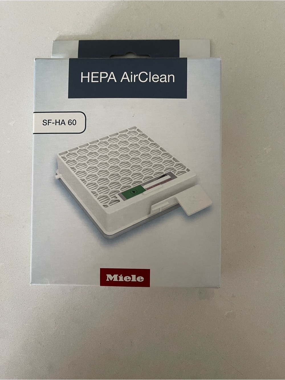 Miele HEPA AirClean SF-HA 60 Filter - White